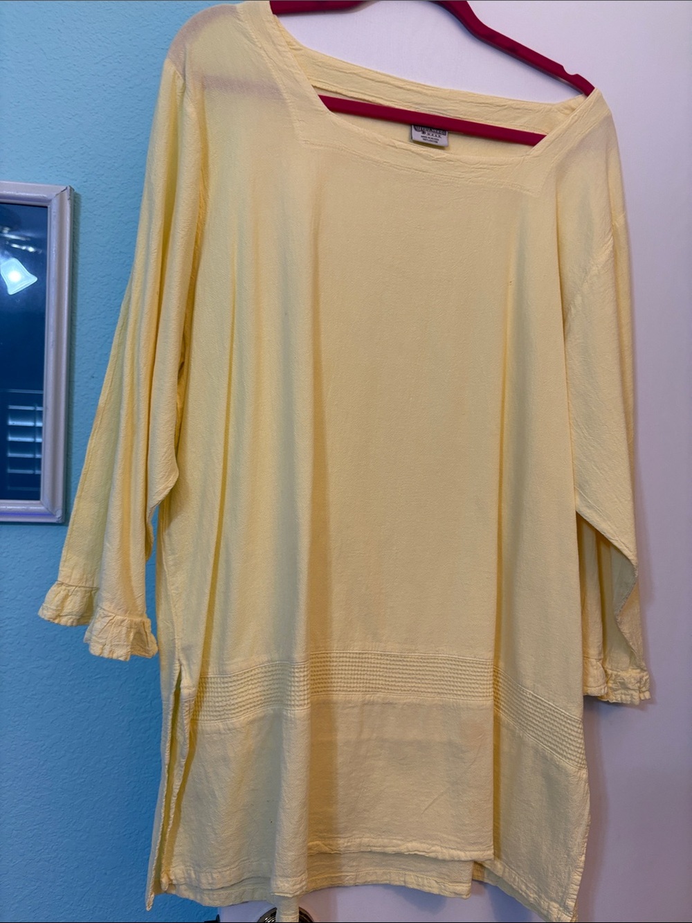 Yellow tunic